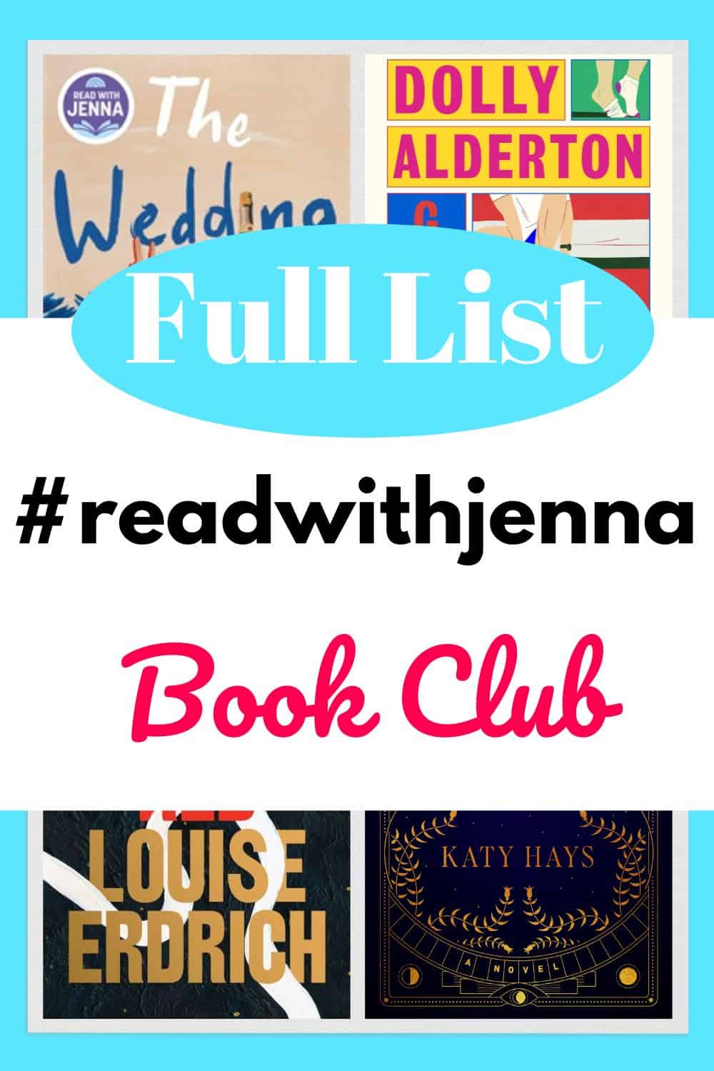 Read With Jenna Book Club List + Printable PDF (Updated Monthly