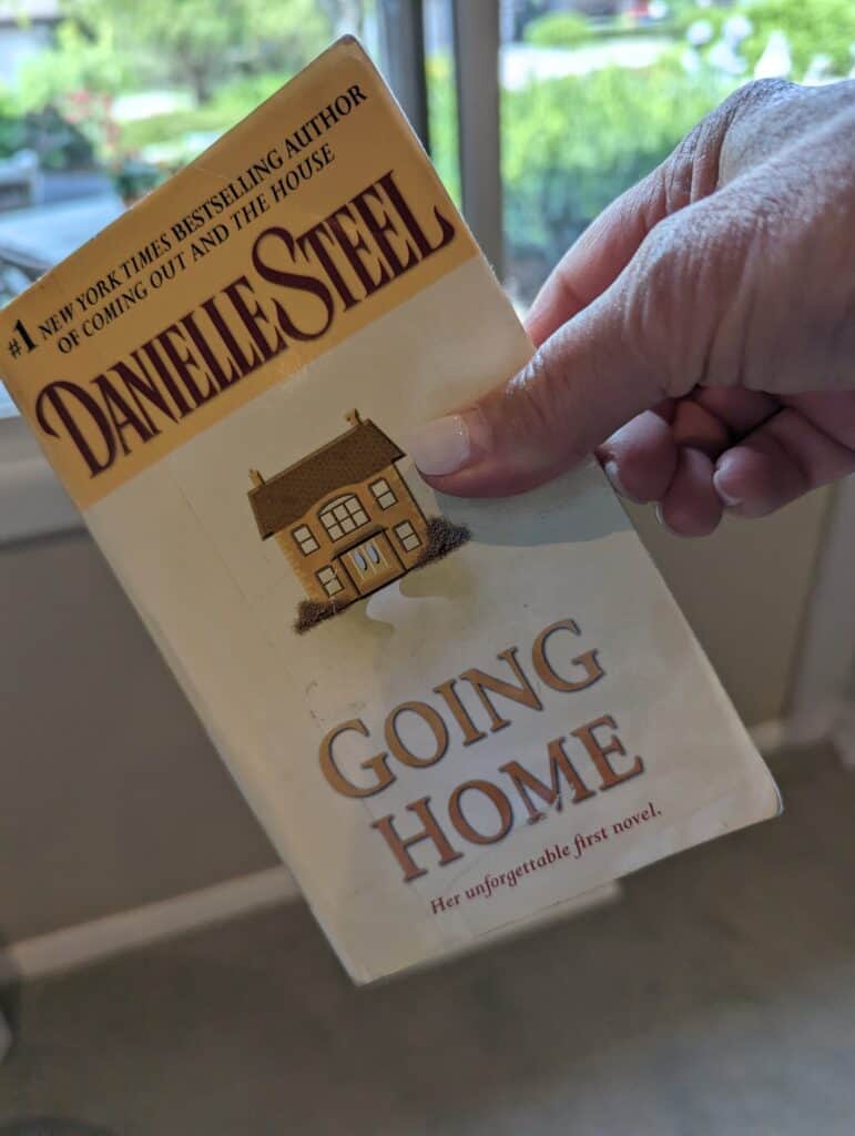 mass-market paperback copy of going home by danielle steel