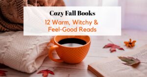 coffee, sweater, fall vibes for cozy fall books post