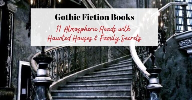 dark creepy staircase for gothic fiction books post