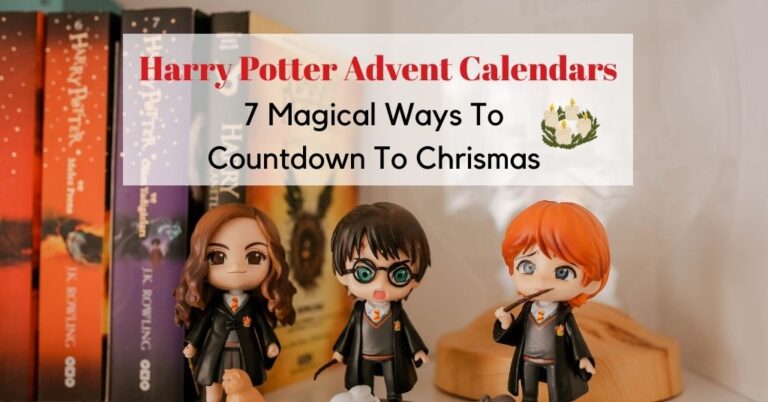 harry potter books with harry potter advent calendars decorative image for post
