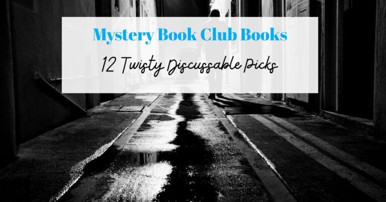 mysterious dark street for mystery book club books post